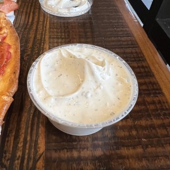 Burattino Brick Oven Pizza - White garlic sauce; .99 - Pizza Near Me - Carson, California