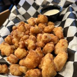 Hay Creek Valley Campground and Old Western Saloon - Cheese curds appetizer