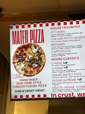Menu photo 7 Mateo Pizza San Mateo, CA