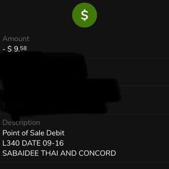 Sabaidee Thai & Sushi Bar - Original charge ($2 extra paid for fried rice) - Thai Near Me - Concord, North Carolina Sabaidee Thai & Sushi Bar - Original charge ($2 extra paid for fried rice) - Thai Near Me - Concord, North Carolina