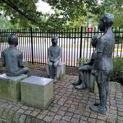 Mishawaka-Shiojiri Children's Sculpture - Mishawaka-Shiojiri Children's Sculpture by Hidekazu Yokozawa (1987, dedicated in 1993)