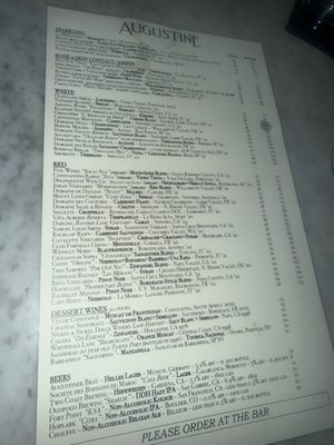 Menu photo 5 Augustine Wine Bar Los Angeles, CA Menu photo 5 Augustine Wine Bar Los Angeles, CA