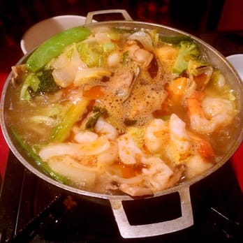 Saigon Palace - This is the seafood hotpot, it comes with rice noodle. Delicious;))) - Vietnamese Near Me - Charlotte, North Carolina Saigon Palace - This is the seafood hotpot, it comes with rice noodle. Delicious;))) - Vietnamese Near Me - Charlotte, North Carolina