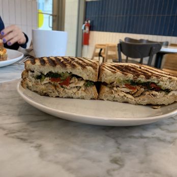 Flour Bakery + Cafe - chicken broccoli rabe panini - Cafes Near Me - Boston, Massachusetts Flour Bakery + Cafe - chicken broccoli rabe panini - Cafes Near Me - Boston, Massachusetts
