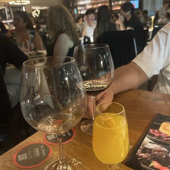 Fogo de Chão - Rose, Red blend and pineapple sipper. - Steakhouses Near Me - Brea, California Fogo de Chão - Rose, Red blend and pineapple sipper. - Steakhouses Near Me - Brea, California