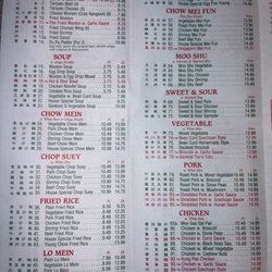 Dragon Village - Menu: 1 of 3 - 10/3/26