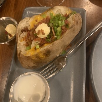 Marc Bar & Restaurant - Loaded baked potato - Southern Near Me - Braselton, Georgia Marc Bar & Restaurant - Loaded baked potato - Southern Near Me - Braselton, Georgia