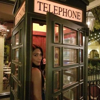 Cafe Intermezzo - Vintage Telephone Booth - Coffee & Tea Near Me - Dunwoody, Georgia