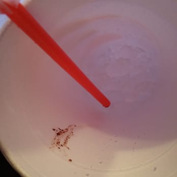 Sonic Drive-In - This is what I found in my cup after I finished my water. It was whole & don't think it was a bug but maybe some piece of food. - Burgers Near Me - Hueytown, Alabama Sonic Drive-In - This is what I found in my cup after I finished my water. It was whole & don't think it was a bug but maybe some piece of food. - Burgers Near Me - Hueytown, Alabama