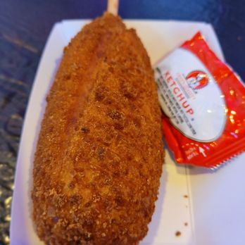 K-Towne 88 - Cheese corn dog - Korean Near Me - Rancho Cucamonga, California K-Towne 88 - Cheese corn dog - Korean Near Me - Rancho Cucamonga, California
