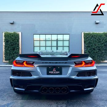 Shine Attack - Paint correction and paint protection film (PPF) installation on Chevrolet Corvette Z06. - Auto Detailing Near Me - Los Angeles, California