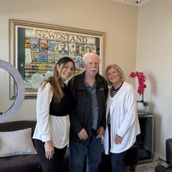 Aventura Dental Group - Here is our patient of the day taking a pic at Aventura Dental group.