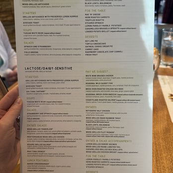 Seasons 52 - Vegetarian and dairy free menus - New American Near Me - Plano, Texas