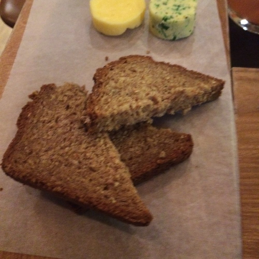 Celtic Whiskey Bar & Larder - Beautiful bread with two kinds of butter - Irish Near Me - Killarney, Kentucky Celtic Whiskey Bar & Larder - Beautiful bread with two kinds of butter - Irish Near Me - Killarney, Kentucky