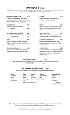 Menu photo 8 The Slider Cafe La Conner, WA Menu photo 8 The Slider Cafe La Conner, WA