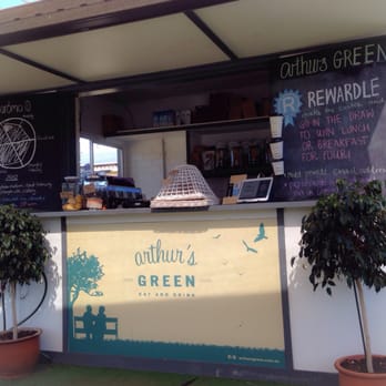 Arthur's Green - Love the artwork at the register. - Cafes Near Me - Red Hill, QLD