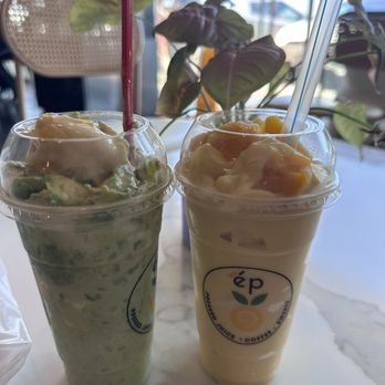 Ep  Juicery - Avocado and durian smashed and my daughter ordered Mango shake, both are delicious. - Juice Bars & Smoothies Near Me - Garden Grove, California