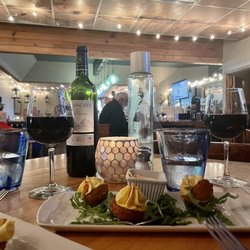 Necce's Italiano Ristorante - Deep fried deviled eggs