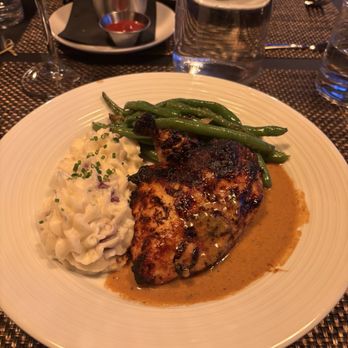 Blockman’s Chophouse - Chicken dish with mashed potatoes and green beans - Butcher Near Me - Arcadia, Oklahoma Blockman’s Chophouse - Chicken dish with mashed potatoes and green beans - Butcher Near Me - Arcadia, Oklahoma