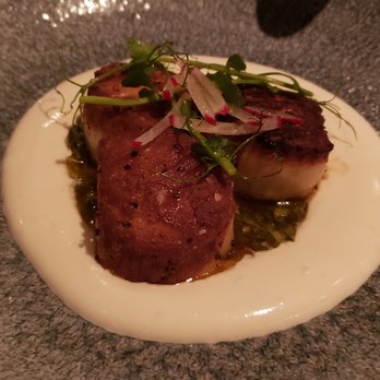 Doris Metropolitan - Scallops appetizer - Steakhouses Near Me - Houston, Texas