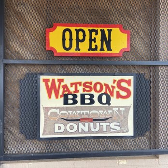 Watson's BBQ - Front sign - Barbeque Near Me - Tucumcari, New Mexico