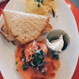 Smoked Salmon Toast