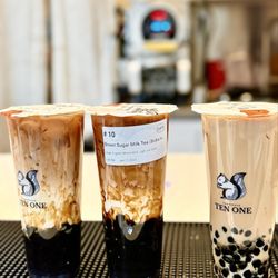 Ten One Tea House - Brown Sugar Milk Tea (Boba Included)