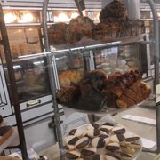 Photo of Barney Greengrass - New York, NY, United States. Yummy treats- Chocolate Babka Muffin Mini Black And White Cookies etc