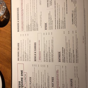 Reds - Lunch menu - Venues & Event Spaces Near Me - Mississauga, Ontario Reds - Lunch menu - Venues & Event Spaces Near Me - Mississauga, Ontario