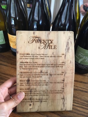 Menu photo 2 The Olive House Solvang, CA Menu photo 2 The Olive House Solvang, CA