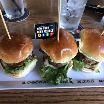 New York Beer Project - Burger sampler! - Gastropubs Near Me - Victor, New York New York Beer Project - Burger sampler! - Gastropubs Near Me - Victor, New York