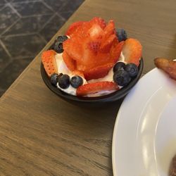 Lounge 201 - A simple parfait offered to me