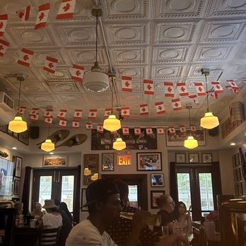 The Canuck - Oh Canada decor - Burgers Near Me - New York, New York The Canuck - Oh Canada decor - Burgers Near Me - New York, New York