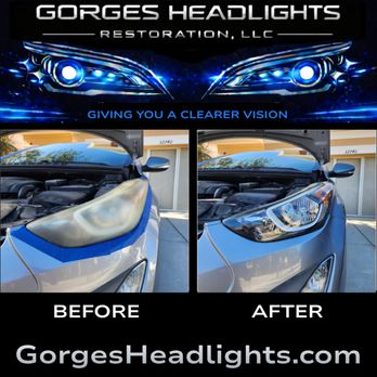 Gorges Headlights Restoration - Auto Detailing Near Me - Palm Harbor, Florida Gorges Headlights Restoration - Auto Detailing Near Me - Palm Harbor, Florida