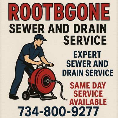 Rootbgone Sewer and Drain Logo