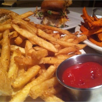 Jack Allen's Kitchen - Veggie sandwich, pork belly sliders, russet & sweet potato fries. - Southern Near Me - Round Rock, Texas Jack Allen's Kitchen - Veggie sandwich, pork belly sliders, russet & sweet potato fries. - Southern Near Me - Round Rock, Texas
