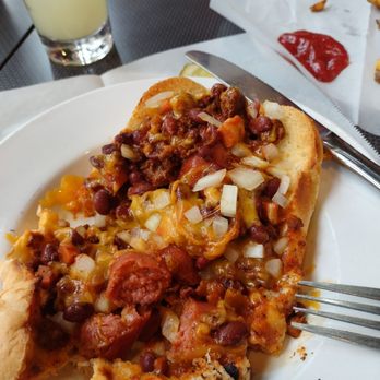 Dick's Primal Kitchen - Couldn't wait to dig into this chili cheese dog. - Burgers Near Me - Portland, Oregon Dick's Primal Kitchen - Couldn't wait to dig into this chili cheese dog. - Burgers Near Me - Portland, Oregon