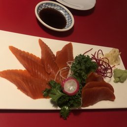 Sockeye salmon sashimi Sockeye salmon sashimi