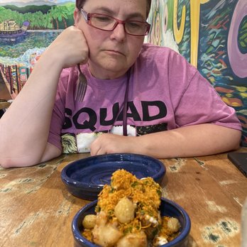Plume Algiers - Brought a friend who had NEVER ever tried any Indian food before, she got behind this chaat, surprising herself. - Indian Near Me - New Orleans, Louisiana Plume Algiers - Brought a friend who had NEVER ever tried any Indian food before, she got behind this chaat, surprising herself. - Indian Near Me - New Orleans, Louisiana