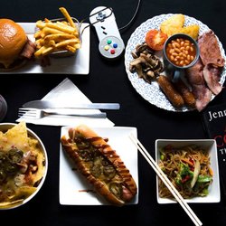 Dark Matter Cafe - Selection of Food Range