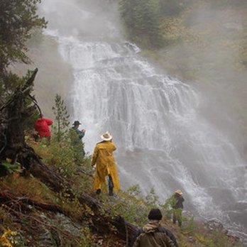 Wilderness Pack Trips - Silver Scarf Falls - Tours Near Me - Emigrant, Montana