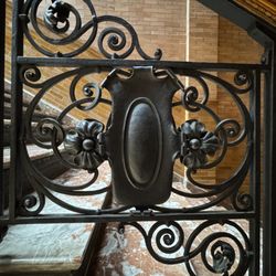 The Bradbury Building - Ornate Iron details - superb workmanship