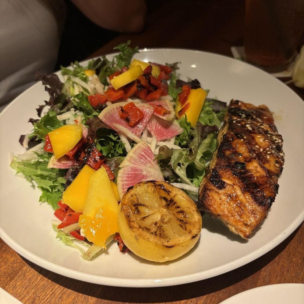 Seasons 52 - Sesame-Grilled Salmon - New American Near Me - Houston, Texas Seasons 52 - Sesame-Grilled Salmon - New American Near Me - Houston, Texas
