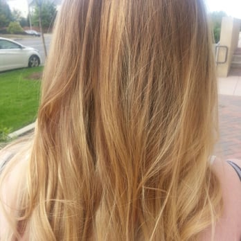 MKP Salon - All over balayage. From natural brunette to blonde. Thank you Vince! - Hair Salons Near Me - Fairfax, Virginia
