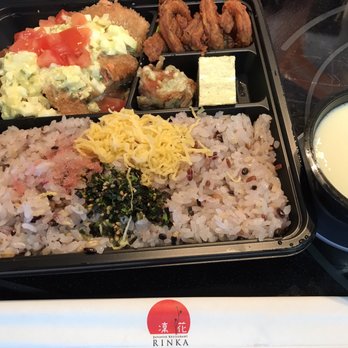 Obento Rinka - Salmon bento - Japanese Near Me - Honolulu, Hawaii Obento Rinka - Salmon bento - Japanese Near Me - Honolulu, Hawaii