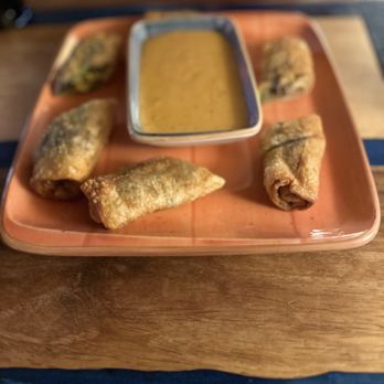 Tacos Y Tequila - a plate of food with dipping sauce - Mexican Near Me - Hanover, New Hampshire