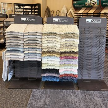Pages Flooring - a display of carpet samples - Carpeting Near Me - Springboro, Ohio