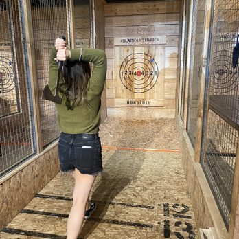 Blade & Timber Axe Throwing - Honolulu - Axe Throwing Near Me - Honolulu, Hawaii Blade & Timber Axe Throwing - Honolulu - Axe Throwing Near Me - Honolulu, Hawaii