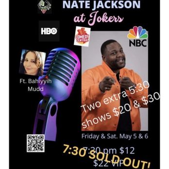 Jokers Comedy Club - Comedy night with Nate Jackson - Comedy Clubs Near Me - Richland, Washington Jokers Comedy Club - Comedy night with Nate Jackson - Comedy Clubs Near Me - Richland, Washington