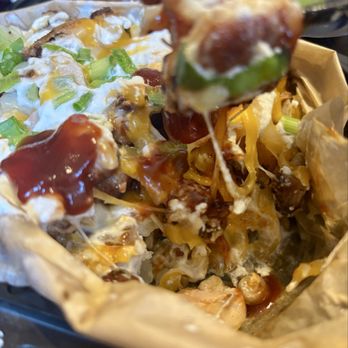 Emerys BBQ - Chicken baked potato - Barbeque Near Me - Stockton, California
